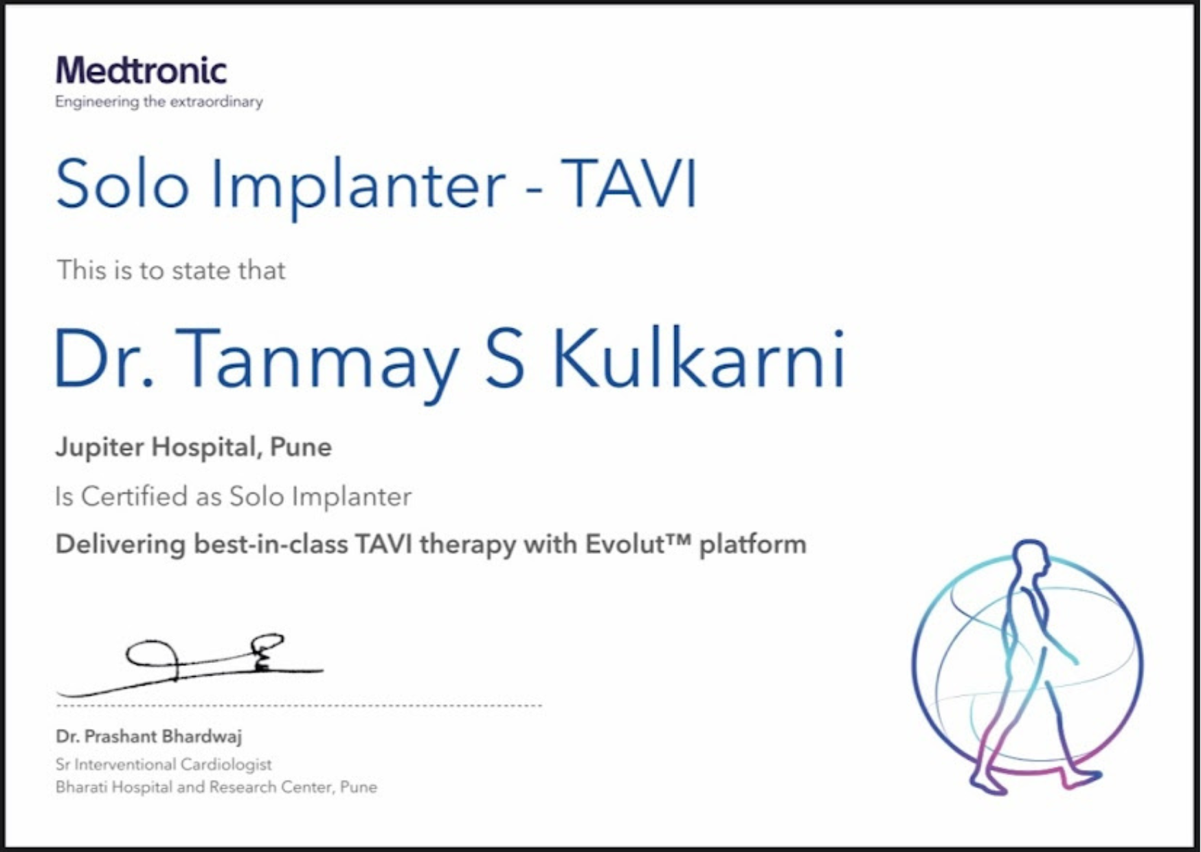 Milestone Achievement: Certified TAVR Operator for Self-Expanding Valve