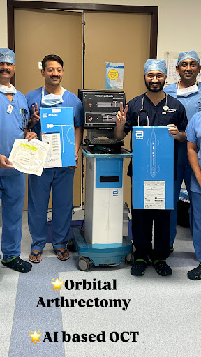 Orbital Arthrectomy