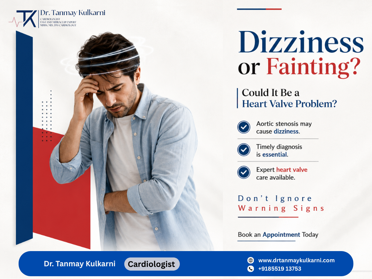 Dizziness and heart health awareness by Dr. Tanmay Kulkarni.
