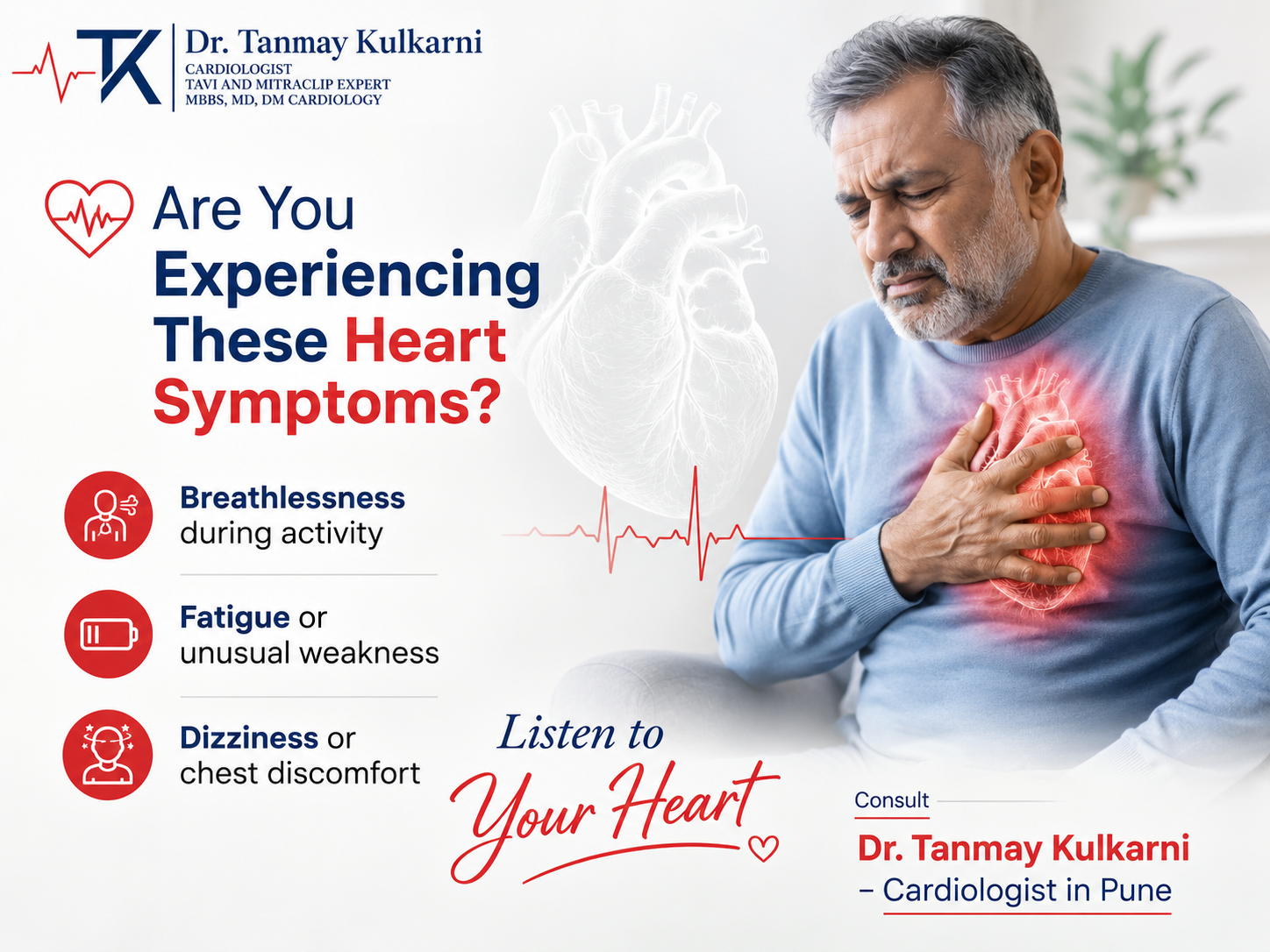 Dr. Tanmay Kulkarni heart health awareness.