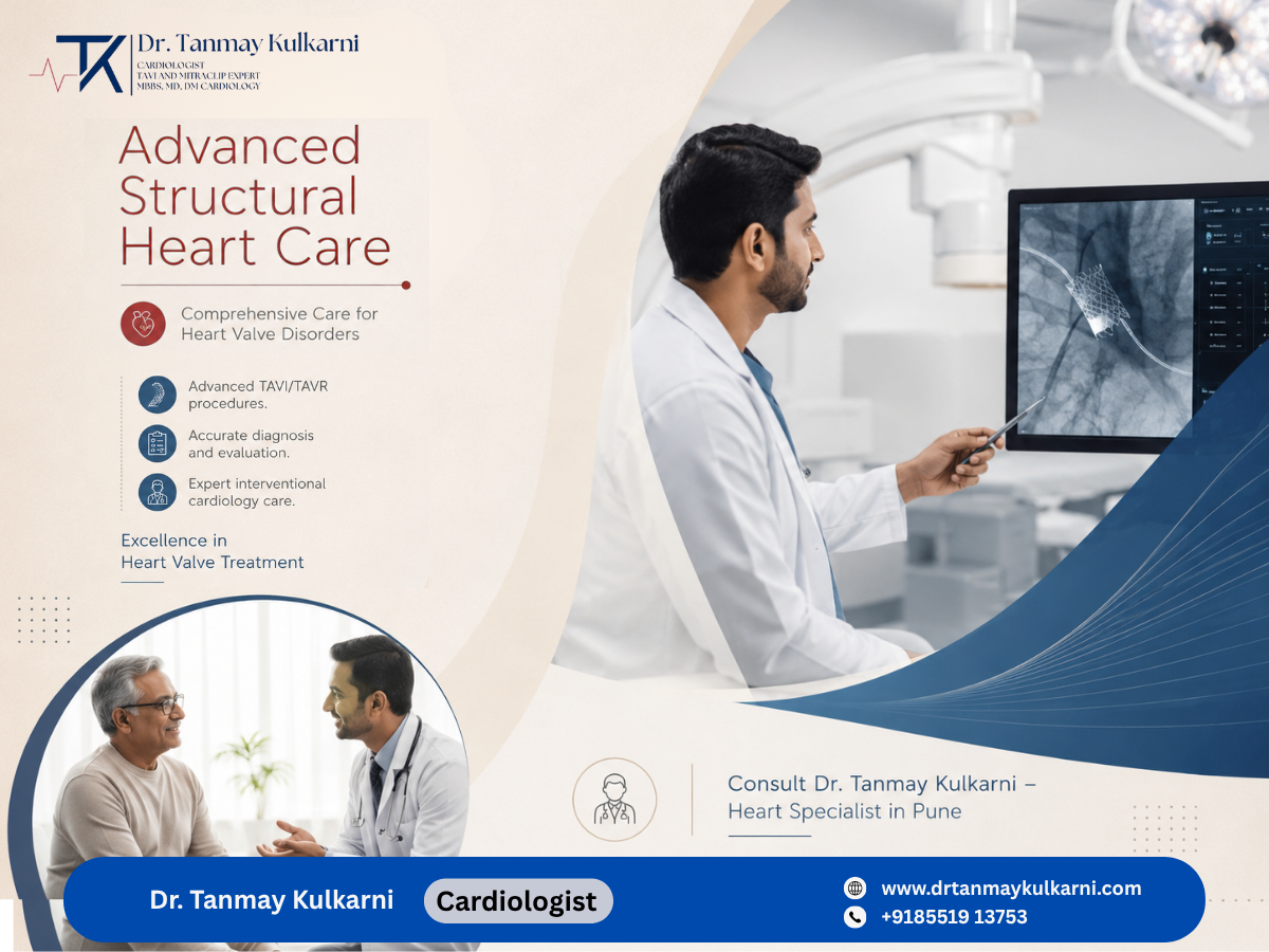 Dr. Tanmay S Kulkarni providing advanced heart care in Pune.
