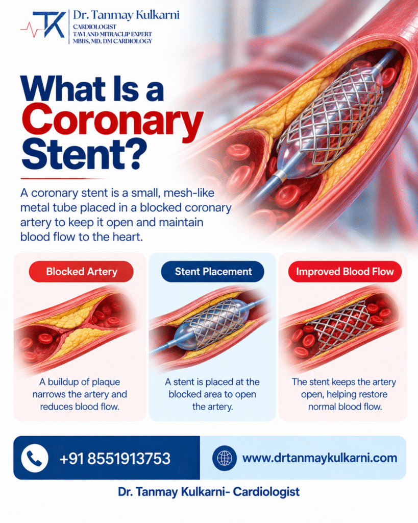 What Is a Coronary Stent and When Is It Used?
